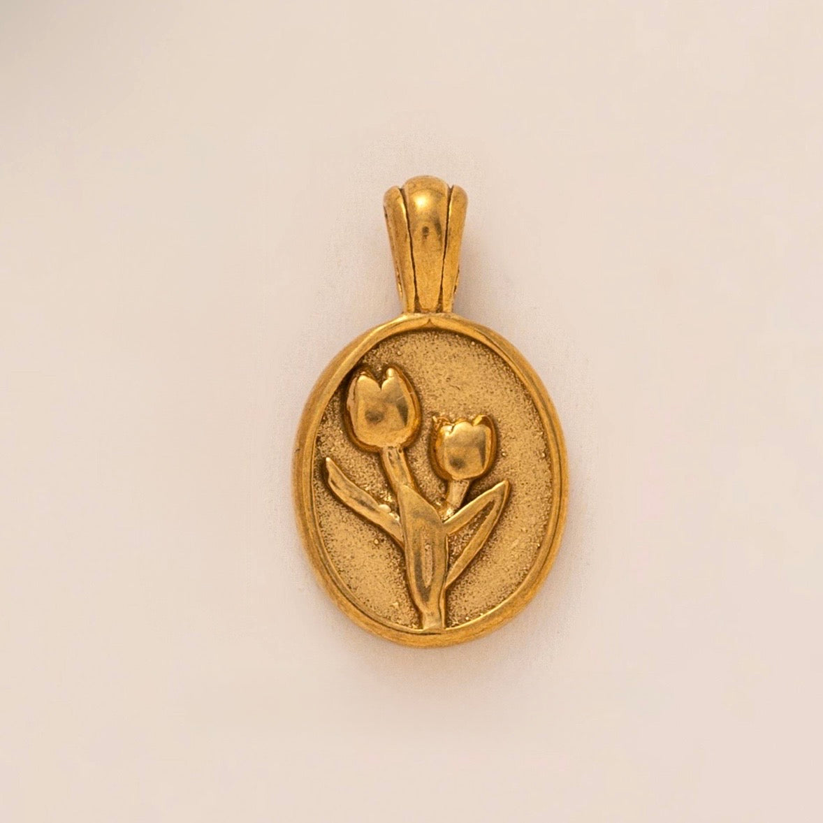 Rose framed charm