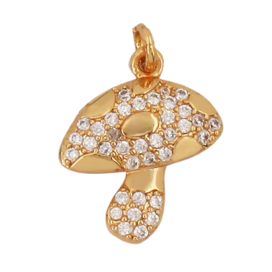 Mushroom Sparkle Charm