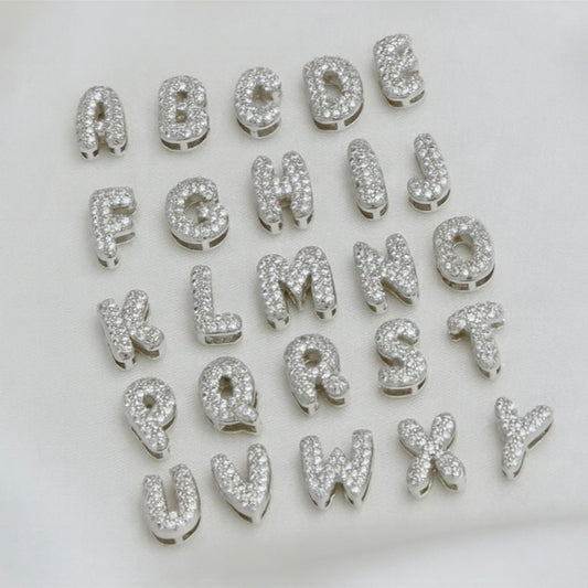 Alphabet sparkle Silver