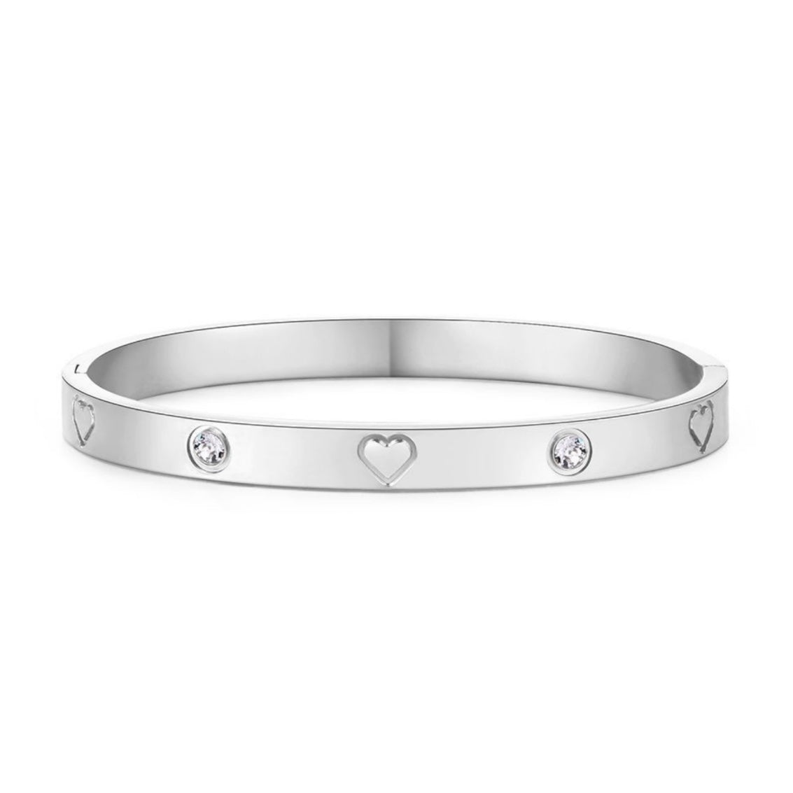 Heart bangle