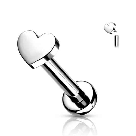 Labret heart top
