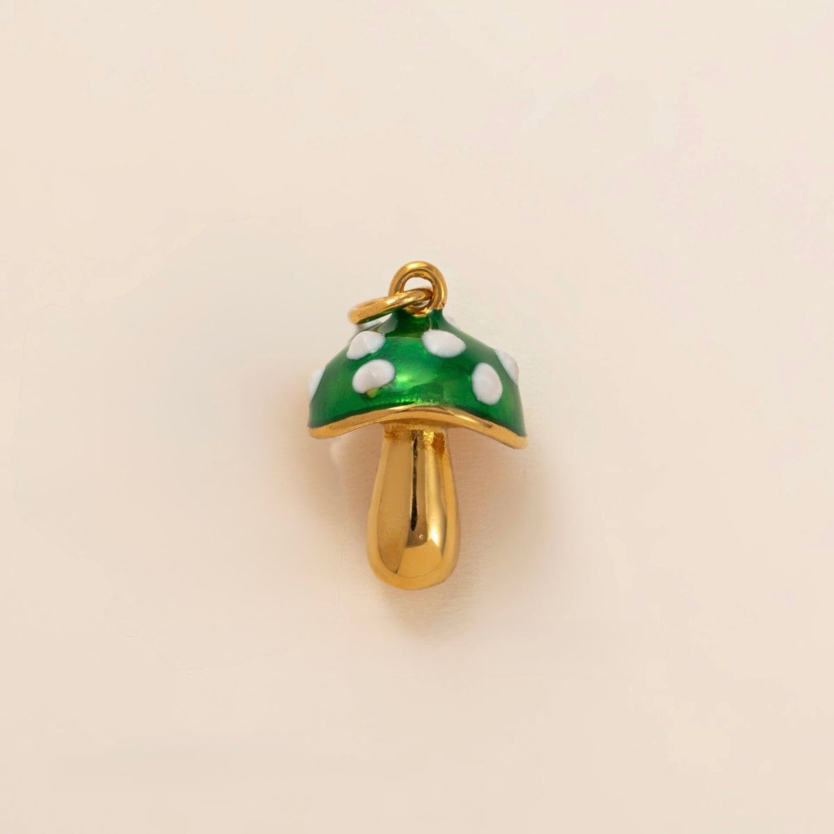Mushroom coloured charm