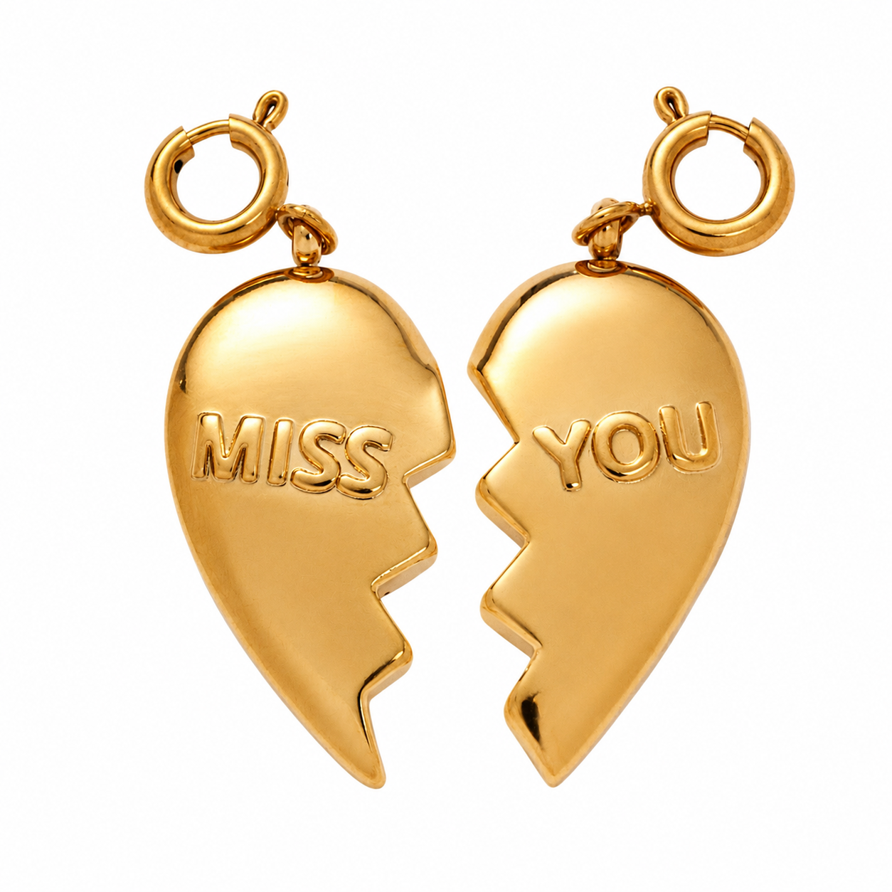 Broken heart - miss you charm