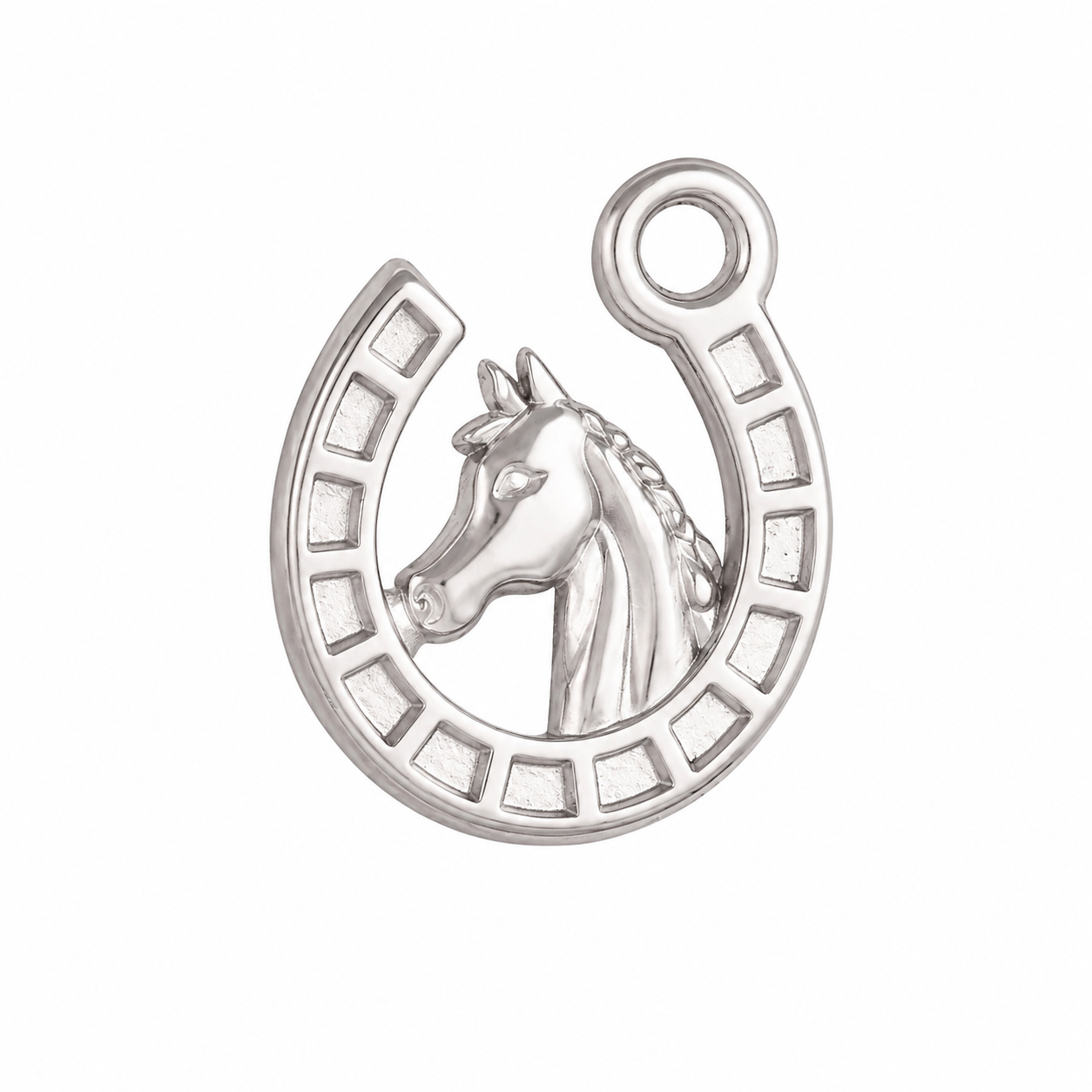Horse head charm