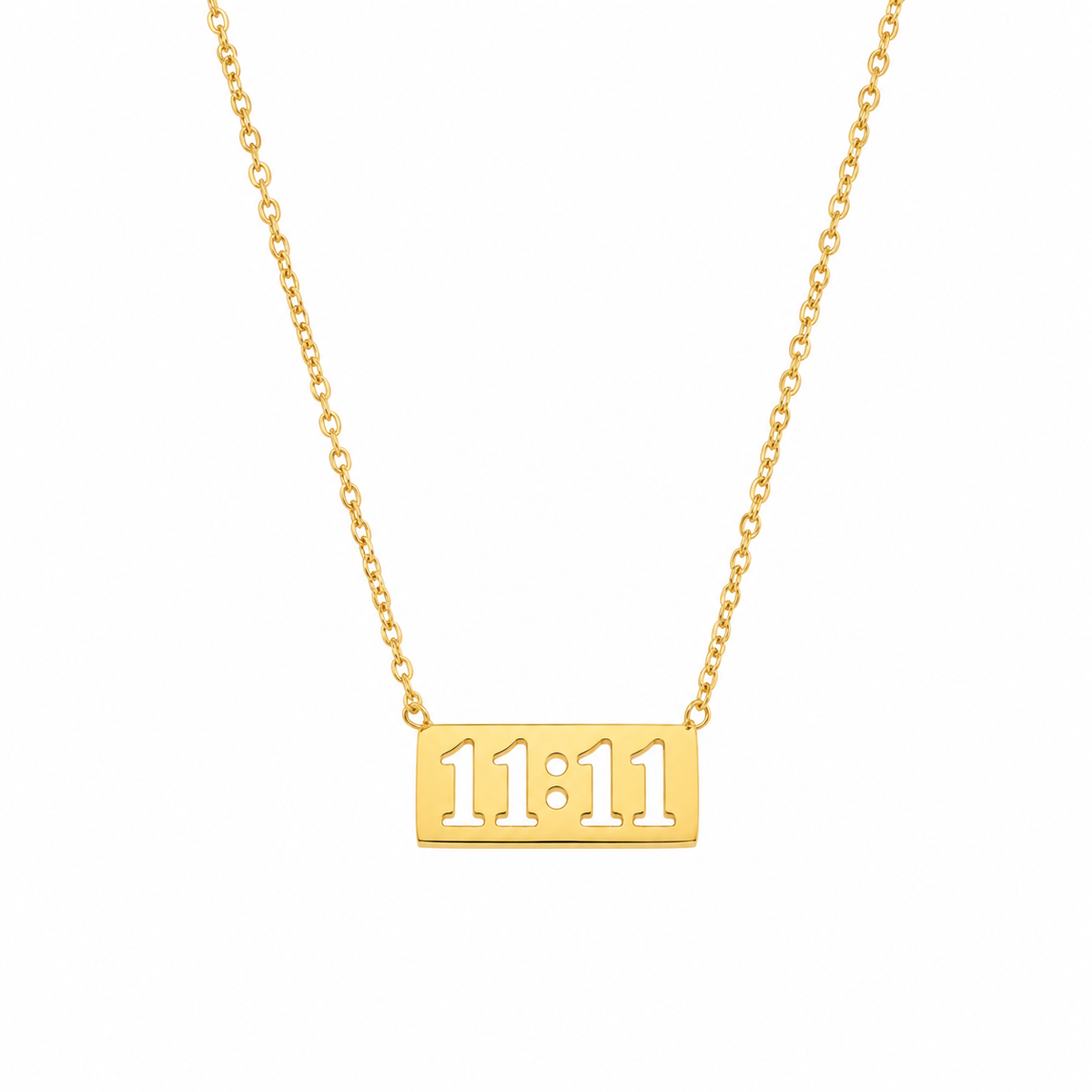 11:11 Hollow Necklace