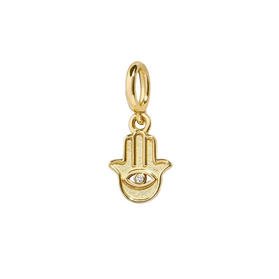 Hamsa hand small charm