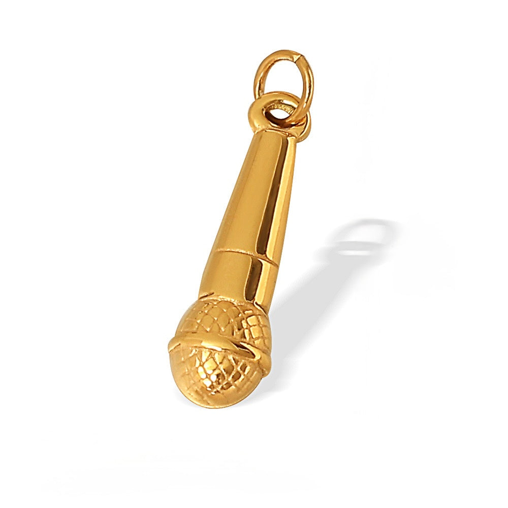 Microphone charm