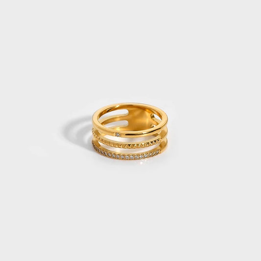 Triple stack ring
