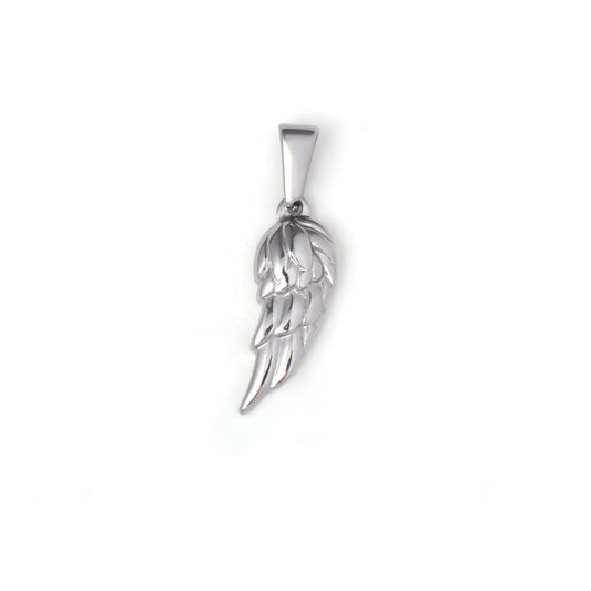 Wing silver Charm