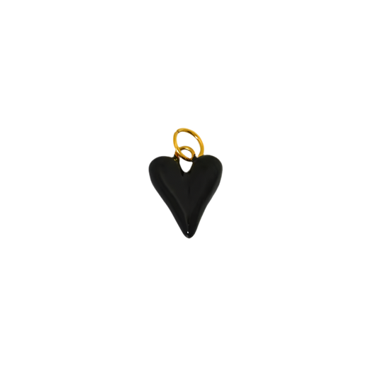 Black Heart charm