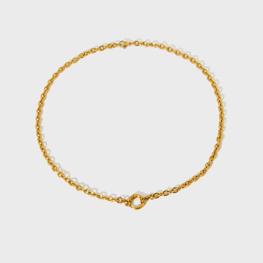 Rope charm necklace